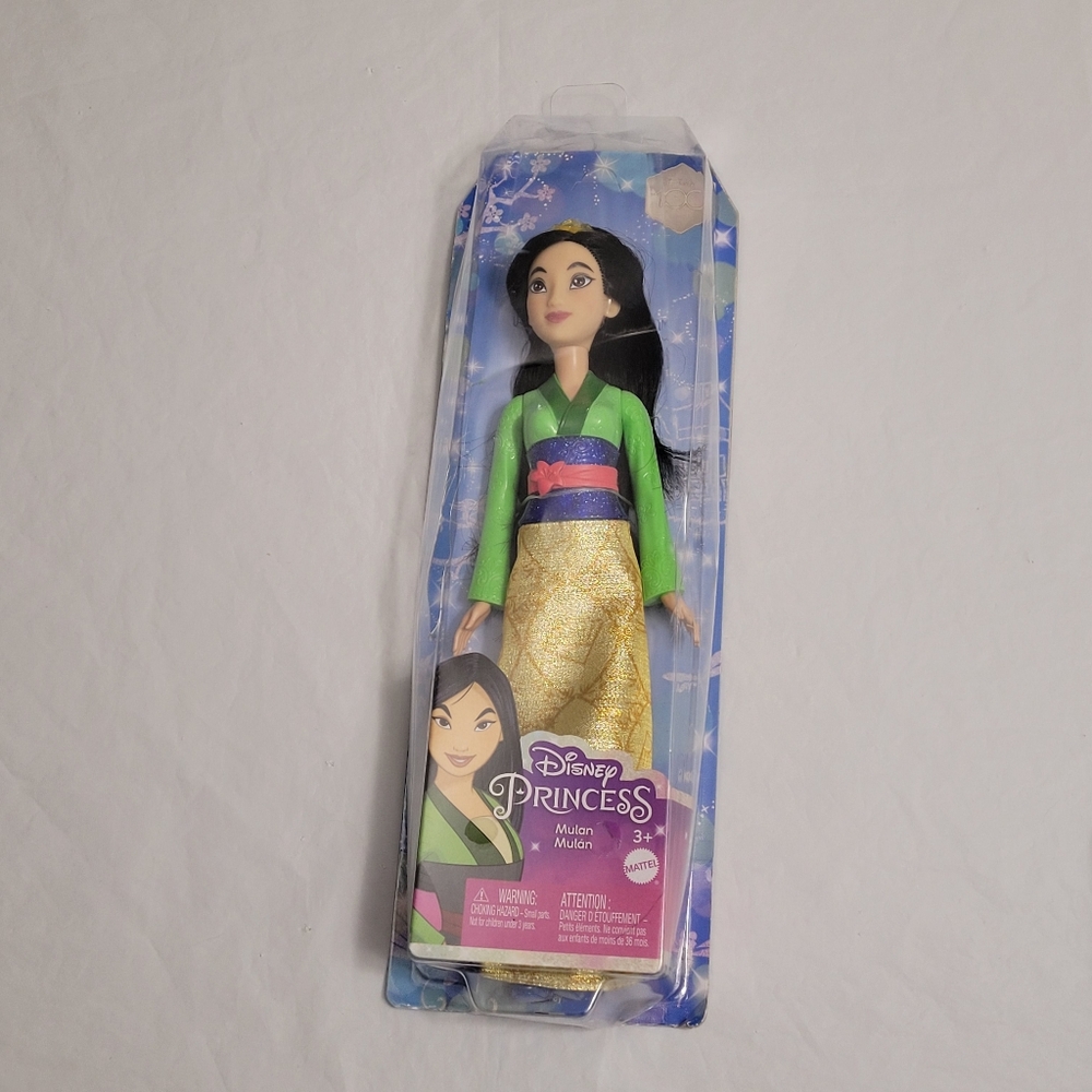 NIB Mattel 100 Years Of Disney Mulan Doll